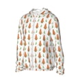 thumbnail image 2 of KLL Cute Carrot Print Print Men's Women’s UPF 50+ Sun Protection Outdoor Hoodie Jacket Long Sleeve Fishing Hiking Performance Shirt-X-Large, 2 of 6