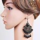 thumbnail image 2 of Choker Necklace Bracelet Earrings Set Jewelry for Halloween Costume Wedding, 2 of 5