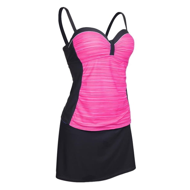 Traje de baño dividido de dos piezas, conjunto de bikini para mujer S