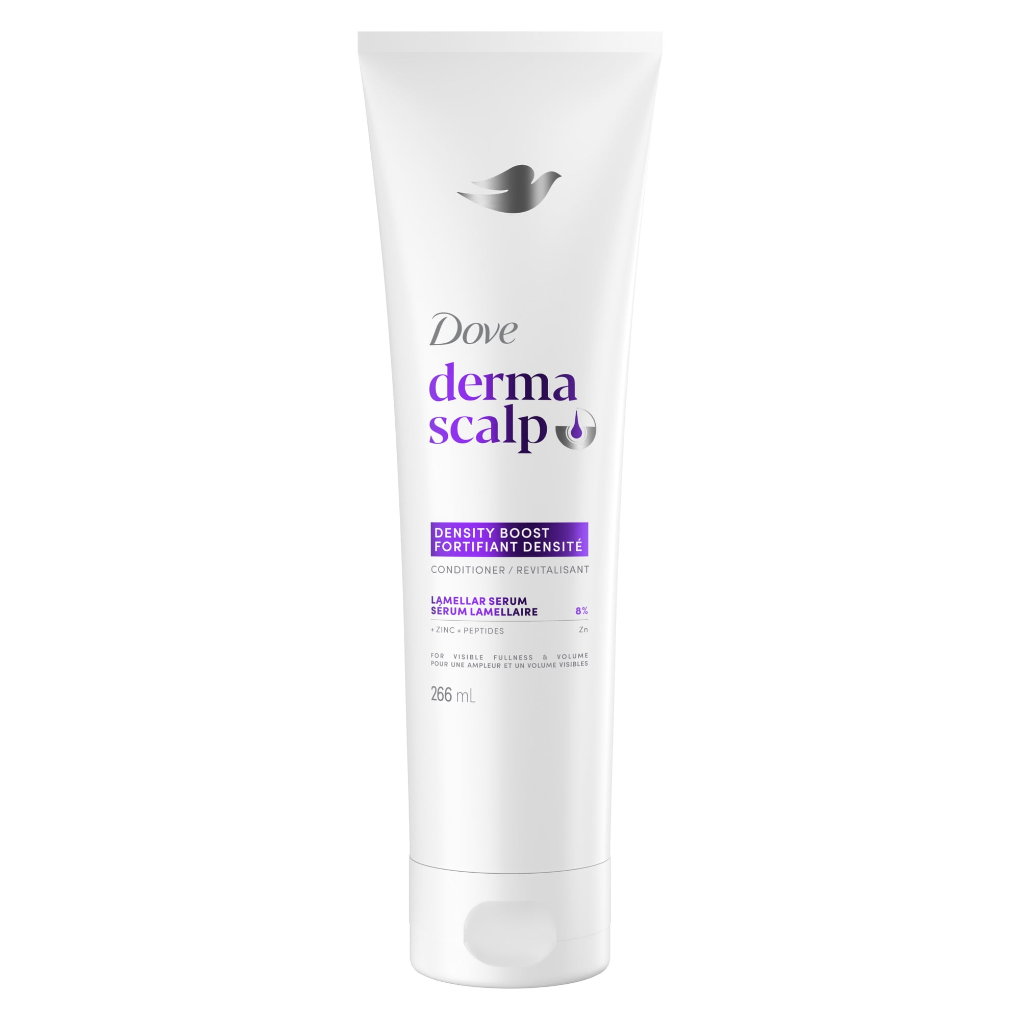 Dove Derma Scalp Conditioner for Thicker, Stronger, Fuller-Looking Hair Density Boost with Glycerin, 266 ML