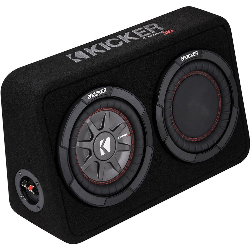 Kicker TCWRT82 (43TCWRT82) 8" Loaded Subwoofer Enclosure