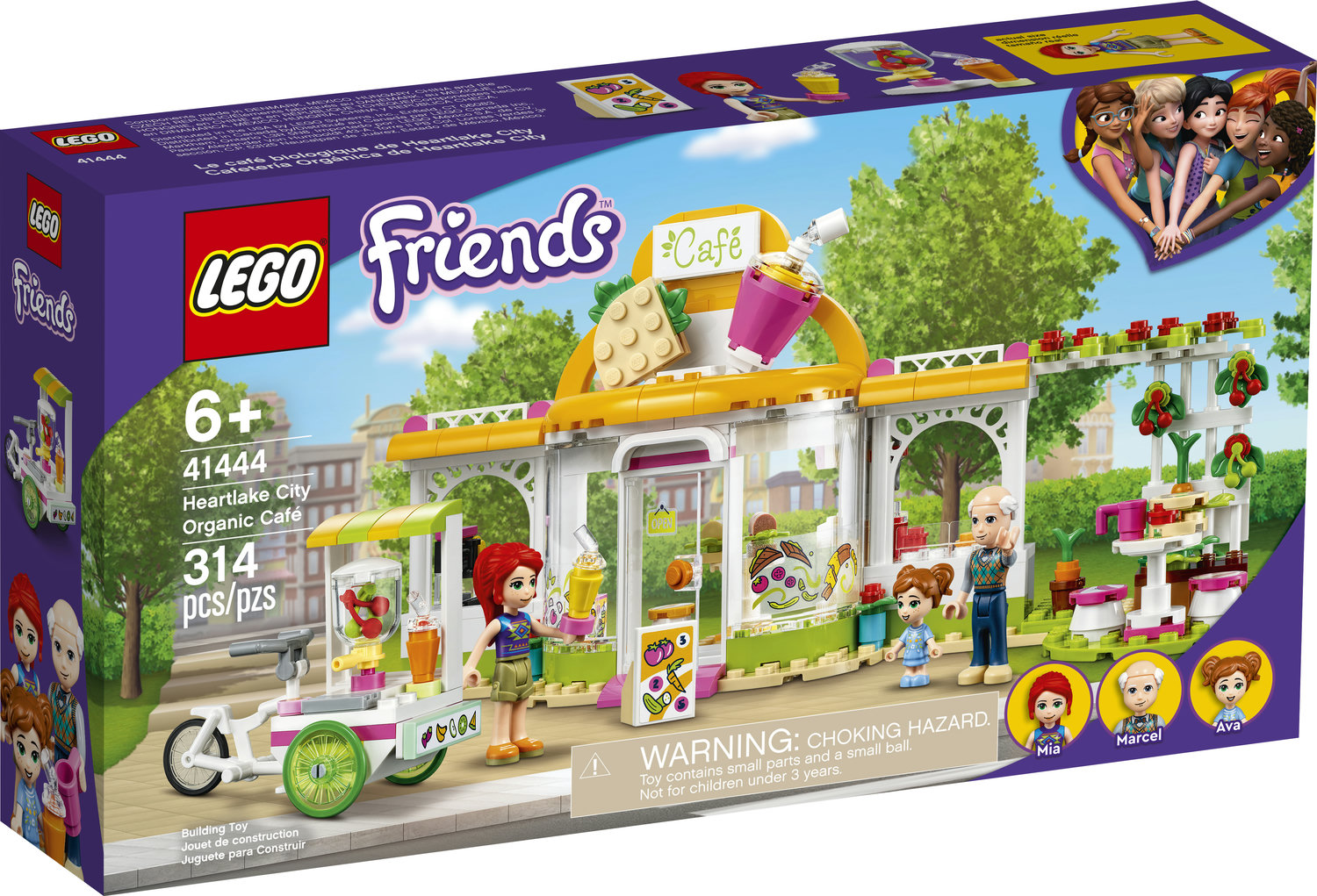 LEGO Friends Heartlake City Organic Café 41444 Building Toy; Comes with LEGO Friends Mia (314 Pieces) - image 4 of 10
