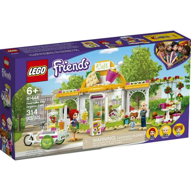 januar diskriminerende opadgående LEGO Friends Heartlake City Organic Café 41444 Building Toy; Comes with LEGO  Friends Mia (314 Pieces) - Walmart.com