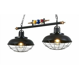 Miller Lite 3 Shade Chrome Billiard Lamp, Retro - Walmart.com
