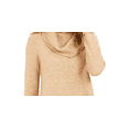 thumbnail image 2 of Style & Co Women's Cowlneck Sweater Brown Size PL, 2 of 3