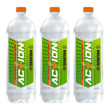 AC ION Alkaline Water Ion Charged 9.5 pH 1 Liter