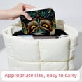 thumbnail image 6 of Owl Velvet Portable Travel Organizer Box with Removable Compartment - Display Case Included - Ideal Gift, 6 of 7