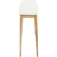 thumbnail image 2 of Surya Makrana Modern Manufactured Wood and Marble Console Table in Wood/White, 2 of 3
