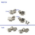 thumbnail image 3 of 10sets Glasses Hinge For Eyewear Frame,Hinges For Eyeglass Repairing Universal Hinges Replacement MA312, 3 of 6
