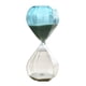 thumbnail image 1 of Reloj de arena de cristal con adorno, regalo novedoso, reloj de arena con temporizador Azul, 1 of 9