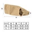 thumbnail image 5 of Compression Gloves Gel Padding Thumb Hand Wrist Support Pain Relief Arthritis Treatment Gloves, 5 of 5