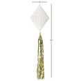 thumbnail image 2 of White Honeycomb Diamonds with Tassel Tails, 3 Pieces, by Way To Celebrate, 2 of 4
