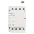 thumbnail image 1 of Lefu Contacteur 4P AC 230v avec Base de Montage pour Rail DIN, 1 of 4
