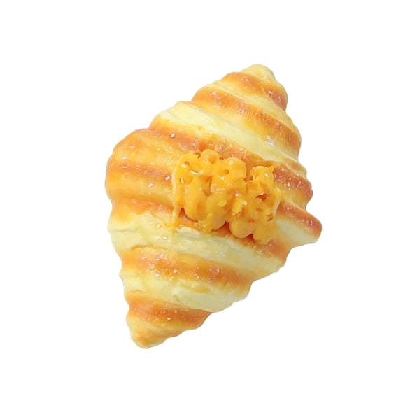Slow Rising Croissant Squishy Toy with Filling, Single Piece, Golden Brown, for Relaxation, Simulated Play Toy