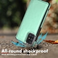 thumbnail image 7 of Tiflook Samsung Galaxy A71 5G Wallet Case PU Leather Card Holder Magnetic Closure Flip Cover Turquoise, 7 of 7