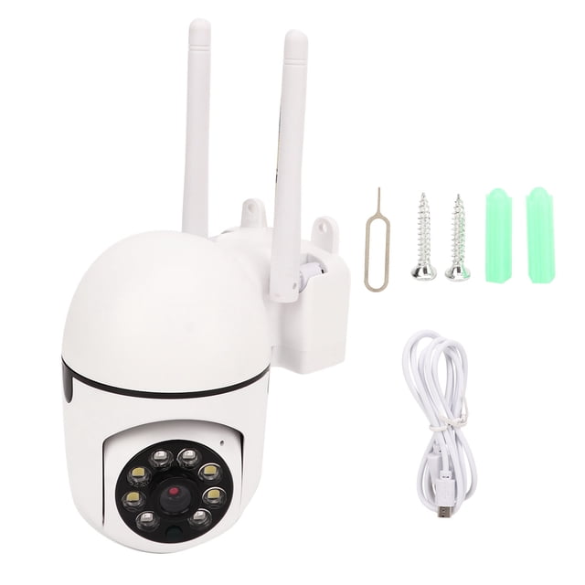 Cámara IP inteligente Wifi 1080P con bombilla, intercomunicador bidireccional con luz LED de relleno, cámara de seguridad para patio