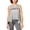 Heather Grey, variant on Womens Purple Printed Sleeveless Crew Neck Top S