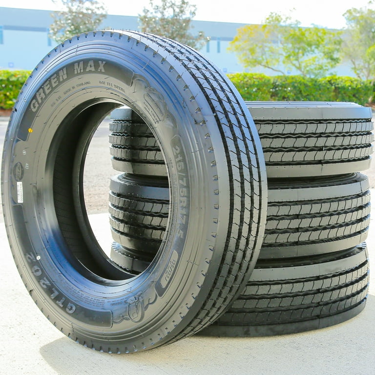 Tireglos 100% DRY 5リットル Road Car Green Max GTL202 215/75R17.5 Load H 16 Ply