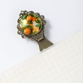 thumbnail image 5 of Oranges Vintage Copper-Colored Lace Bookmarks: Elegant Gifts for Readers and Book Lovers - Set of 2 Stainless Steel Bookmarks, 5 of 5