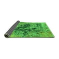 thumbnail image 2 of Ahgly Company Indoor Round Oriental Green Industrial Area Rugs, 6' Round, 2 of 4
