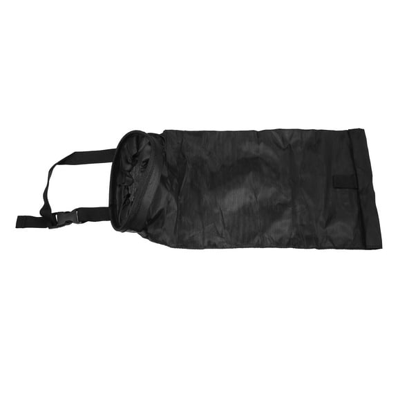 Unique Bargains Car Trash Bags Automotive Detachable Hanging Garbage Bag for Car Hanging Back Seat for Outdoor Traveling, Black