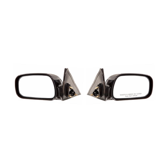 Pair Door Mirror Fits Toyota Camry 2002-06 Usa Built Power Non-Heat To1321168