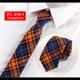 thumbnail image 1 of Corbata De Algodón Clásica A Cuadros De 6 Cm Para Amante Marido Estilo Académico, 1 of 4