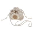 thumbnail image 3 of bolso bandolera tejido con dibujos animados, decorativo, moderno y portátil, para mujeres y niñas (blanco)., 3 of 5