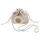 thumbnail image 3 of bolso bandolera tejido con dibujos animados, decorativo, moderno y portátil, para mujeres y niñas (blanco)., 3 of 5