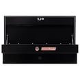 thumbnail image 2 of Weather Guard Tool Box 185-5-04 Lo-Side; Single Lid; Powder Coated; Gloss Black; Steel; 3 Cubic Feet Capacity, 2 of 5