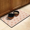 thumbnail image 3 of Dog Feeding Mat, Dog Mat for Food and Water, Pet Dog Cat Bowl Mat, Non-Slip Super Absorbent Water Bowl Mat with Cute Rainbow,17inx30in, 3 of 7