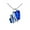 Blue, variant on BAYAIXZ Necklaces for Women Women Zircon Retro Necklace Valentine's Day Wedding Party Bridal Jewelry Necklace Necklaces (Light Blue,One Size)