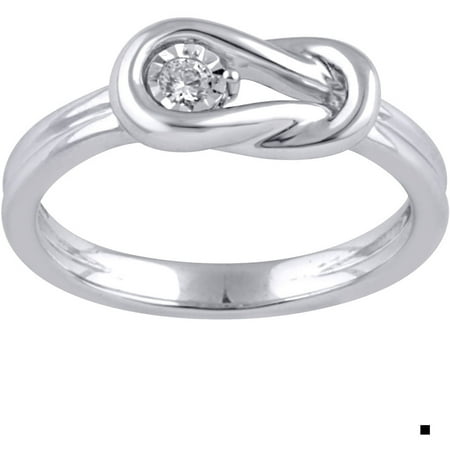 Diamond Accent Sterling Silver Fashion Ring