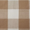 thumbnail image 2 of Contemporary Home Living Farmhouse-style Buffalo Check Kitchen Dishtowels - 30" - White and Tan -, 2 of 6