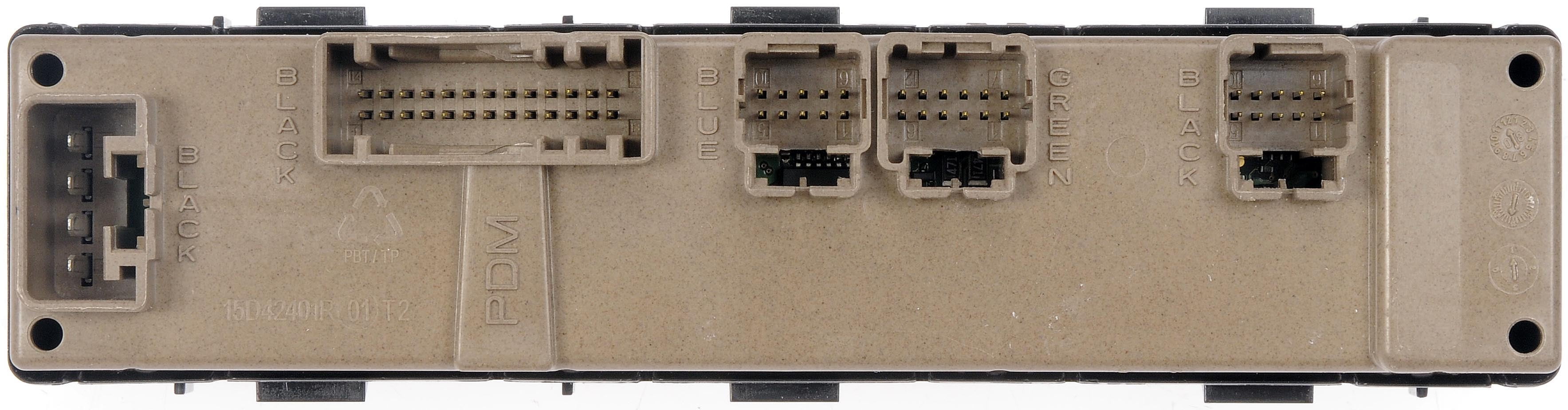 Remanufactured Dorman 901-981R Front Passenger Side Power Window Switch for Specific Models