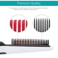 thumbnail image 5 of Deago Beard Straightener Comb Quick Heated Brush Styler For Mens Pro Hair Electric, 5 of 8