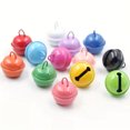 thumbnail image 5 of 10-50pcs 17mm colorful Jingle Bells Iron Pendants Hanging Christmas Tree Ornaments Christmas Decorations Party DIY, 5 of 5