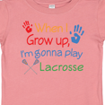 thumbnail image 4 of Inktastic Lacrosse Baby Boys or Girls Baby T-Shirt, 4 of 5