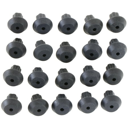Kitchen Basics 101 PD040035 Cooktop Range Grate Rubber Feet Bumpers, Heat Resistant, Replacement for Viking Range 20 pack