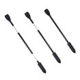 thumbnail image 4 of Juego de 3 espátulas reutilizables para maquillaje jinwen Cuchara negra, 4 of 8