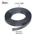 thumbnail image 3 of 21ft 1 Inch (25mm) Expandable Braided Cable Sleeve Cord Protector Tubing Sheath for Automotive Television, 3 of 8