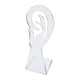 thumbnail image 1 of Expositor de pendientes con forma de oreja, acrílico, para exhibición de joyas, duradero Transparente, 1 of 9