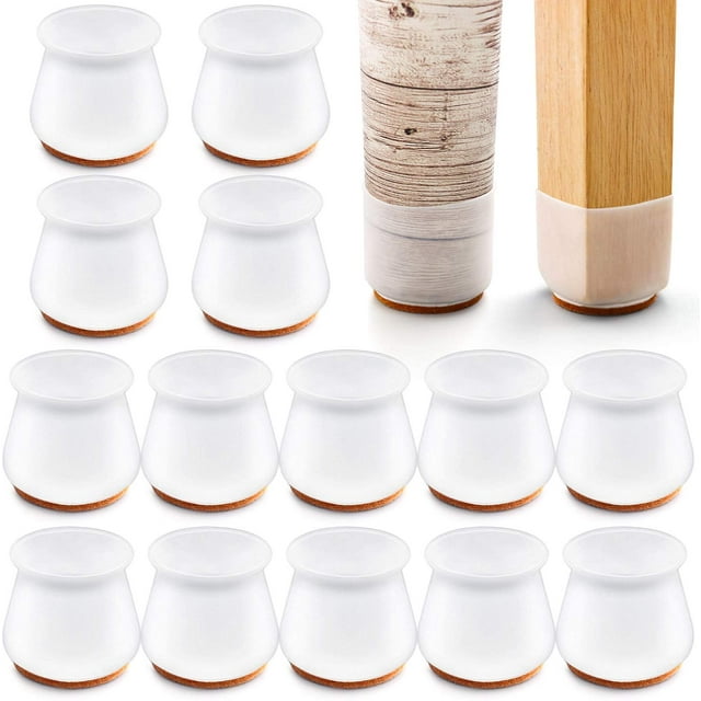 Chair Leg Floor Protectors Silicone Furniture Table Leg Protectors Stool Leg Protectors Caps