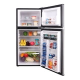 Frigidaire 45 Cu Ft 2 Door Compact Refrigerator Chrome Trim 