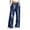 Navy, variant on Aboser Wide Leg Pants for Women Trendy Printing Sweatpants Baggy Casual High Waisted Track Pants Comfort Soft Long Trousers with Pockets