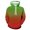 ZA-Green, variant on Hvyesh Men Hoodies Tie Dye Long Sleeve Hooded Sweatshirts Fashion Drawstring Sweatshirt Pullover
