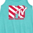 thumbnail image 2 of MTV - Candy Cane Logo - Toddler & Youth Girls A-line Dress, 2 of 4