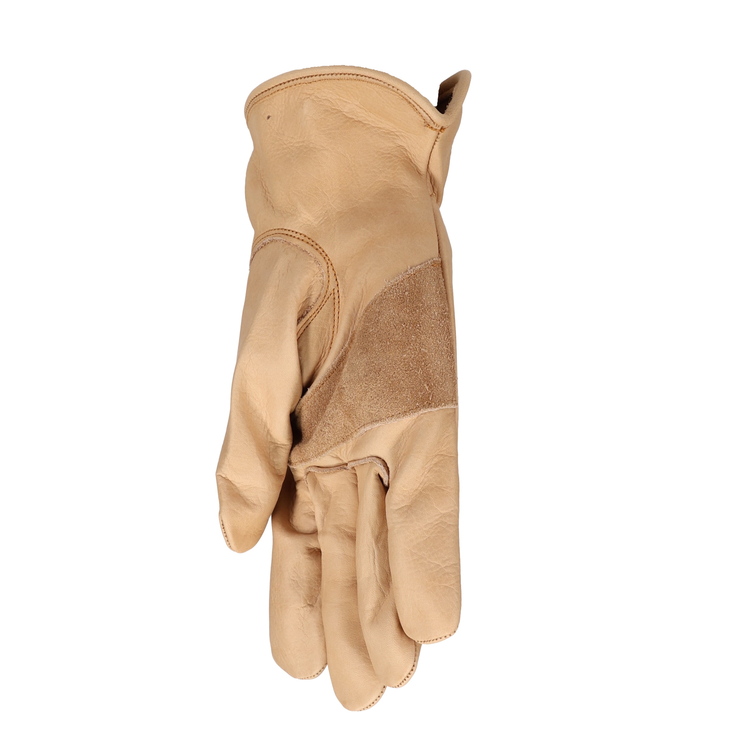 Expert Gardener Beige Water-Resistant Leather Glove Large, 1 Pair