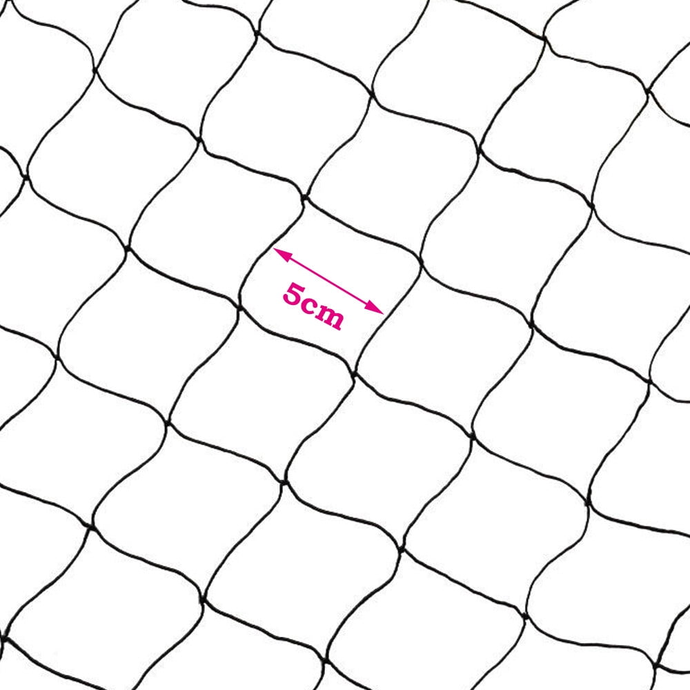 50' x 100' Heavy-Duty Anti-Bird Netting for Gardens and Poultry Protection
