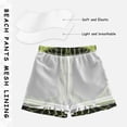 thumbnail image 6 of Zebra Stripes Leaves Boys Swim Trunks Boardshorts Swimsuit Quick Dry Board Shorts Bathing Suit 2-12T, 6 of 8